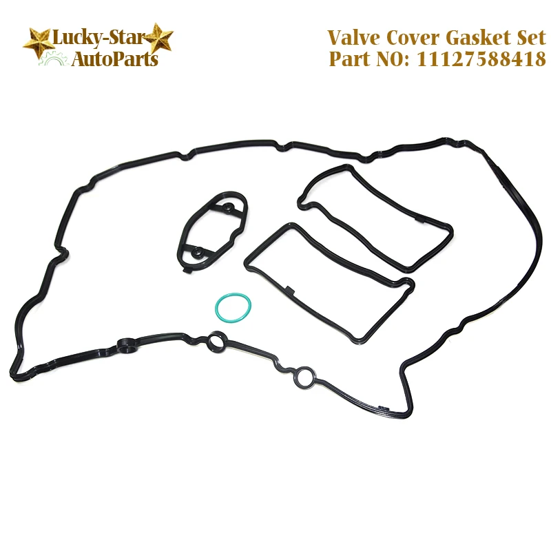 Engine Valve Cover Gasket Set 11127588418 11 12 7 588 418 11-12-7-588-418 BMW X1 X3 Z4 320i 328i 520i 528i N20