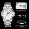 OPK Quartz Watch for Men Casual Watch Auto Date Stainless steel Strap Man Hand Clock 6