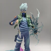 ⁦مجسم أنمي ناروتو هاتاكي كاكاشي النينجا 24 سم | Naruto Shippuden Hatake Kakashi Action Figure Anime Statue 24cm⁩ - الصورة ⁦5⁩