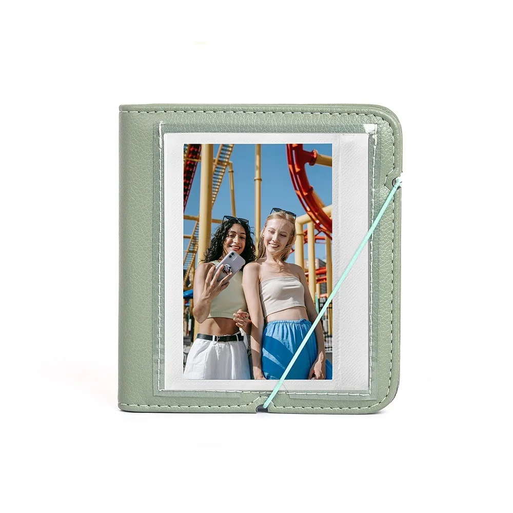 28 포켓 5 인치 사진 앨범 인스턴트 카메라 영화 티켓 메모리 북 Fujifilm Instax W300/W400 용 범용 대용량