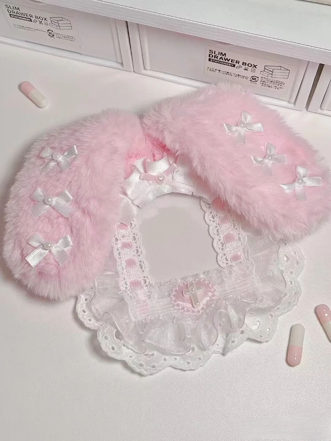 Toploader Top Loader Photo Card Kpop Sleeve Porta Carte D'Identità Porta Forniture Poca Idol Forniture Protezioni Trading Lace Handmade