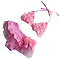 New children's swimsuit cute flower baby swimsuit for girls 3