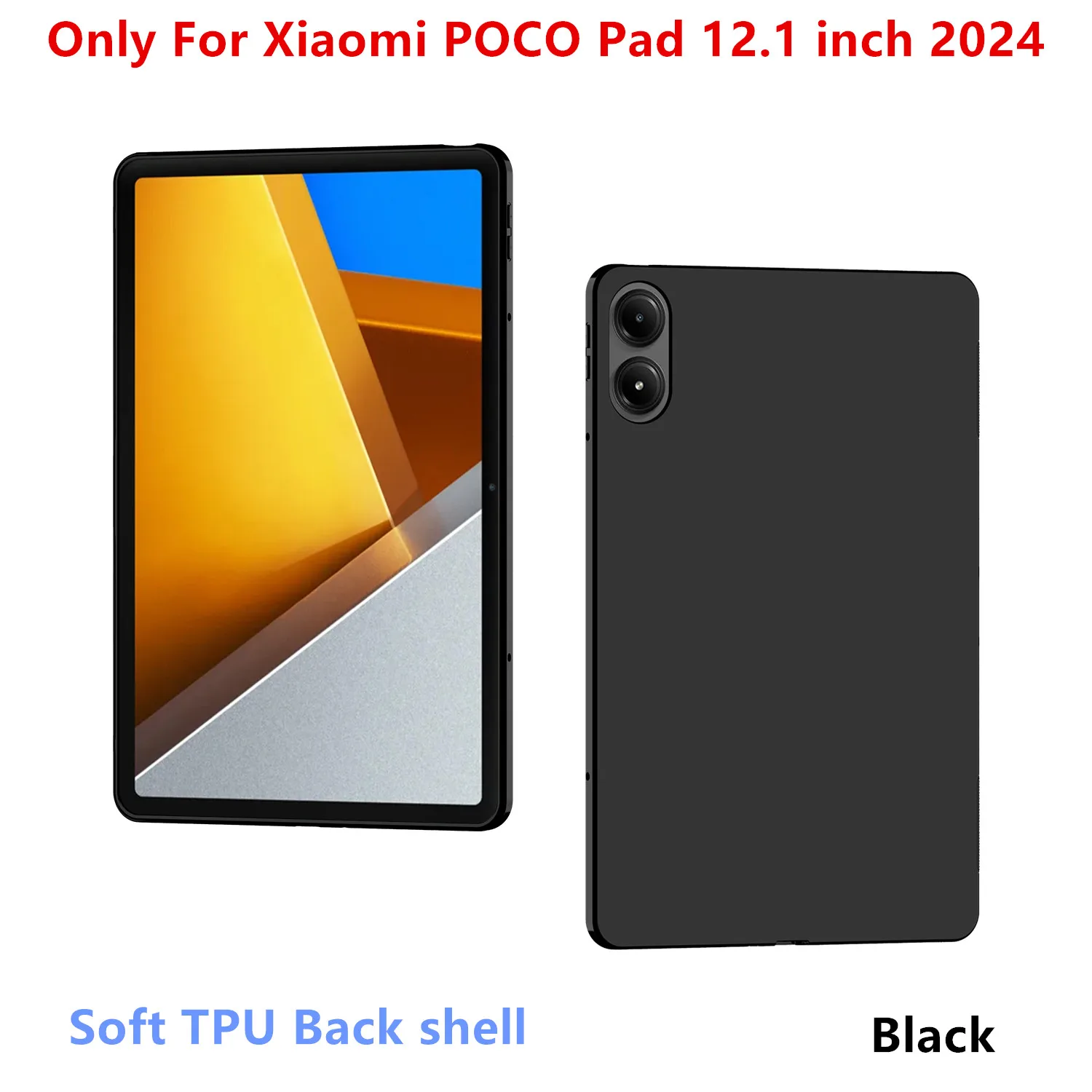 Shockproof Silicone Tablet Case – TPU Shell