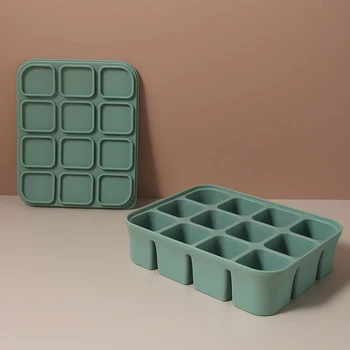 12-Grid Silicone Ice Tray 1