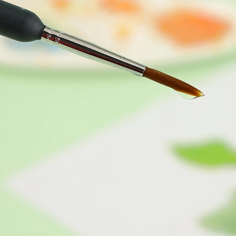 Wooden Watercolor Painting Hook Pen Set for Oil Painting and Hand Painted Strokes