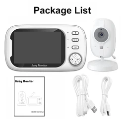 Advanced Wireless Video Baby Monitor with Night Vision and Temperature Monitoring (Baby Monitor)