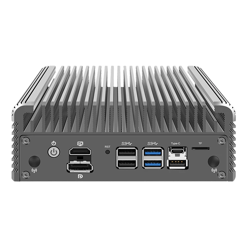 13th Gen Soft Router Intel i7 1355U i5 1335U i3 1315U 6xi226-V 2.5G USB4.0 2xDDR5 Fanless Mini PC NAS Firewall Appliance Proxmox 5