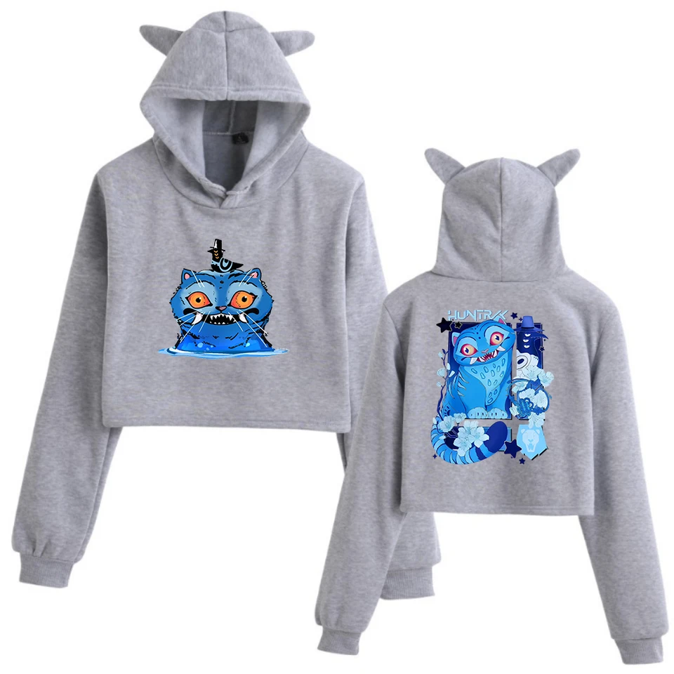 Sweat-shirt à Capuche Kawaii : Sweat à Capuche Pour Femme - Pull à Manches Longues élégant - Vintage - Pour Adolescentes Et Filles - Y2K, Bleu, XXL