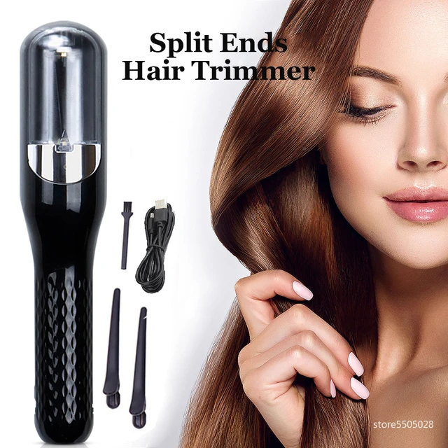 Split Ender Pro 2 - Automatic Split End Hair Trimmer, Rechargeable Tool for  the Fast & Easy Removal of Split Damaged Hair Ends