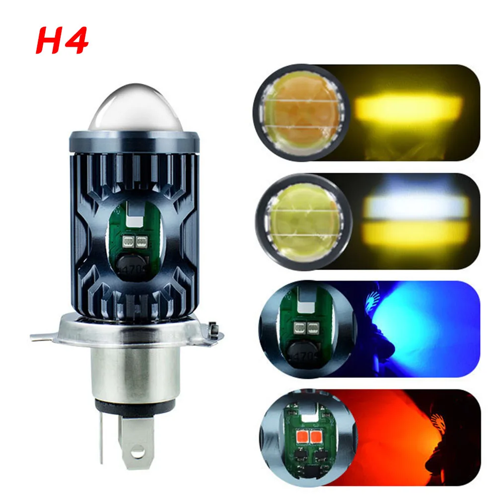 H4BA20DMotorcycleHeadlightBulb30WP15D980VLEDSpotLightHigh