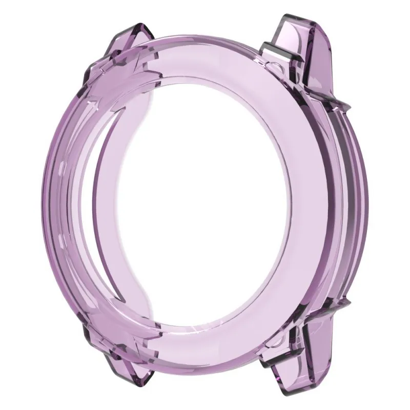 Premium Soft TPU Protective Case - Hollow Frame Cover for Garmin Instinct 3 Watch