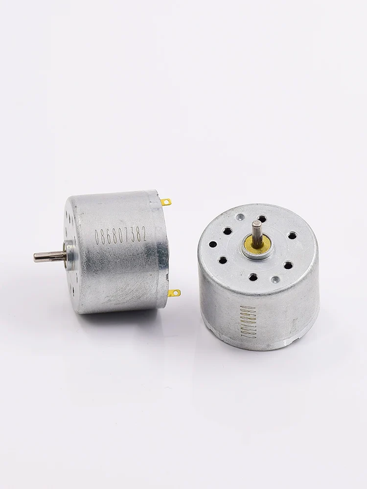 RF-310 Mini okrągły silnik elektryczny 24mm DC 5V 6V 9V 12V 8300RPM mikro wyciszany silnik wrzeciona DIY hobbystyczny zamiatacz zabawki wentylator AGD 3 RF-310 Mini okrągły silnik elektryczny 24mm DC 5V 6V 9V 12V 8300RPM mikro wyciszany silnik wrzeciona DIY hobbystyczny zamiatacz zabawki wentylator AGD - Image 3