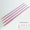 4/6 pcs Watercolor Brush Pointed Round Flat Head Soft Hair Beginner's Art Student Hand Drawn Watercolor Nylon Painting Material 2