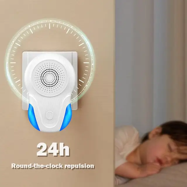 Ultrahangos Szúnyogok Repellentinject Elektronikus Kártevőirtó Szúnyog Patkányok Pókok Csótány Gyilkos Háztartási Kártevőirtás Szabályozás - Image 5