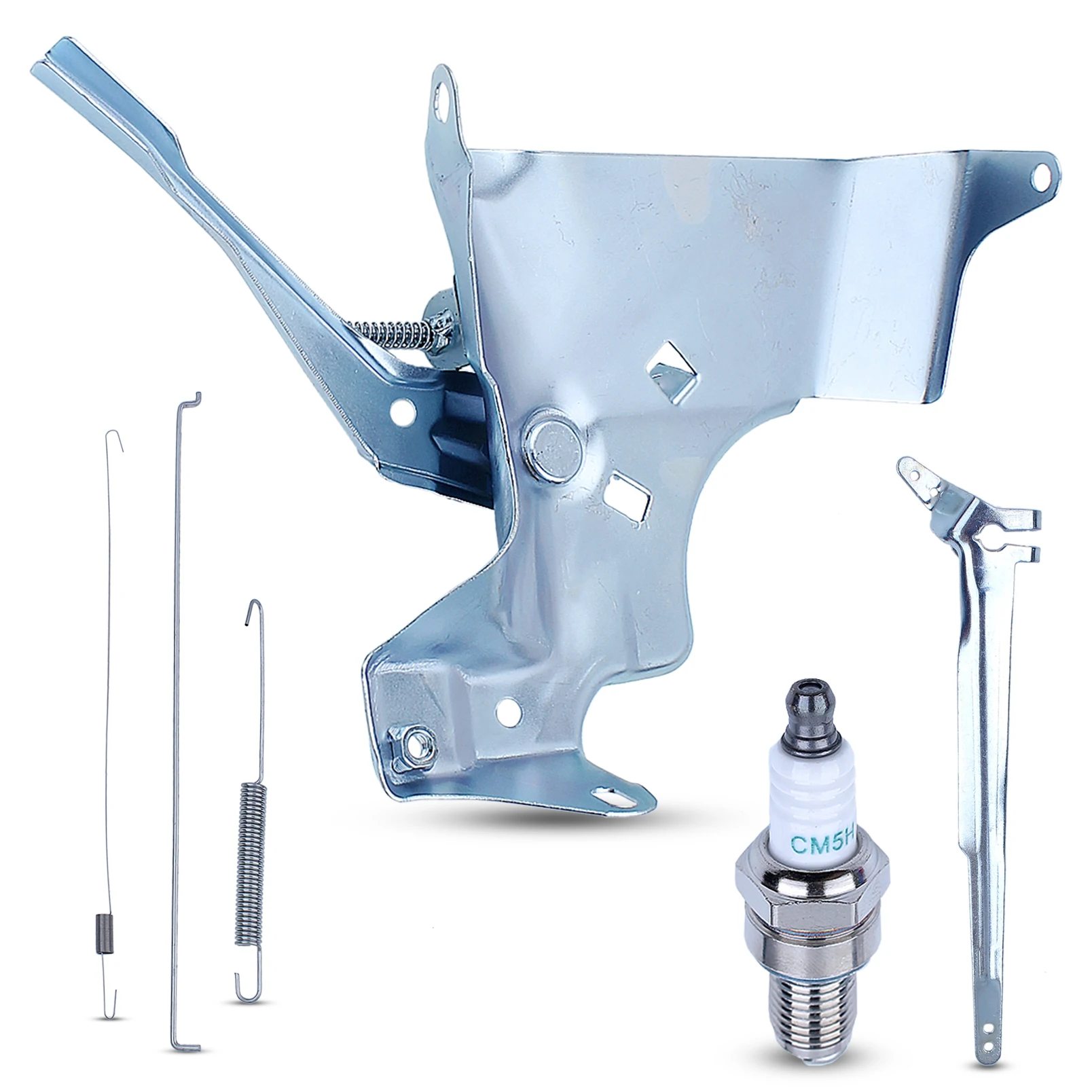 . 325 "7T Kit Tamburo Frizione Motosega Per Husqvarna 445 445E 450 450E Pompa Olio Kit Tenditore Catena Ingranaggio A Vite Senza Fine