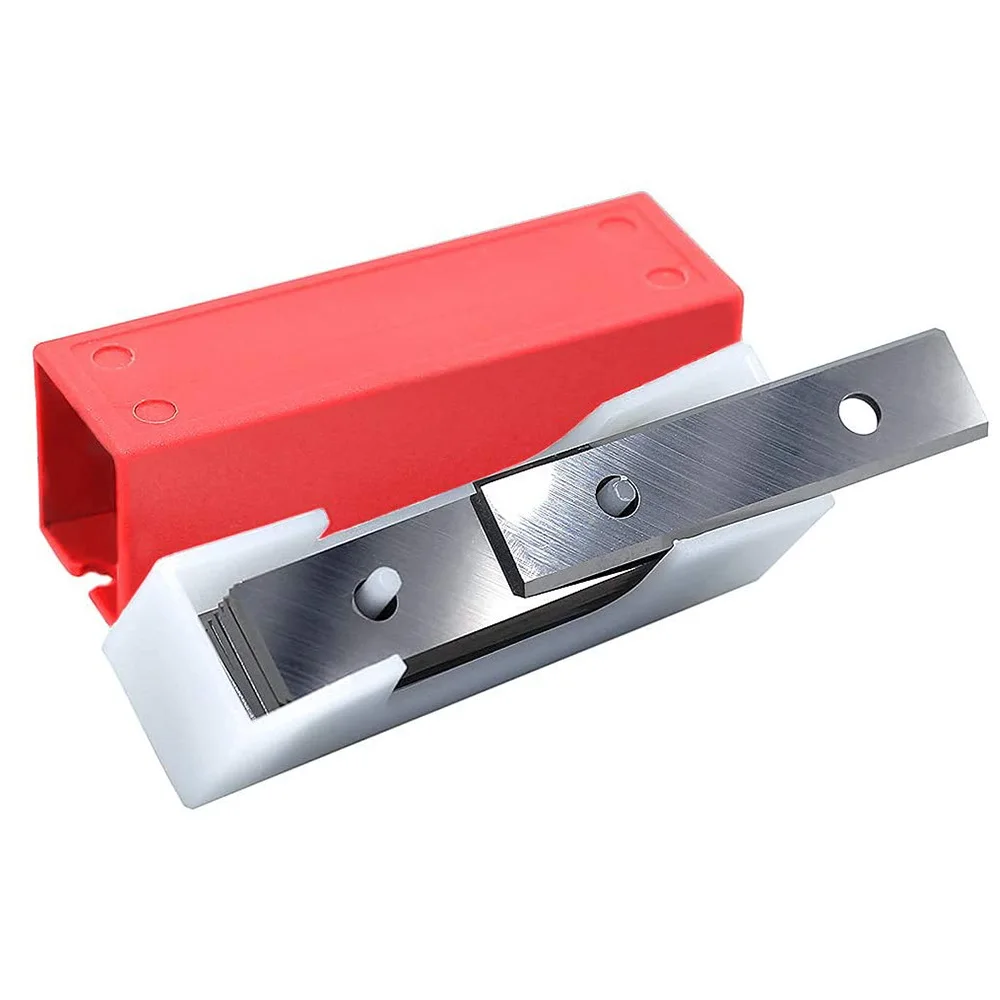 Tungsten Carbide Scraper 50X12X1.5MM Double Edged Heavy Duty Scraper Replacement Blades for Paint Stickers Removal 10Pcs tungsten carbide scraper blades