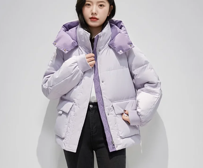 

2023 Women's Clothing Fashion keep Warm Loose down Jacket Winter New