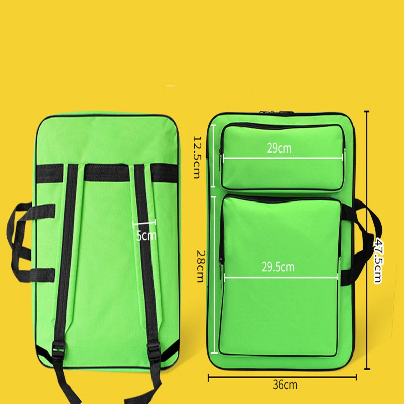 8k Kids Art Bag For Painting Board Drawing Tool Bag Multi-color Drawing Kits Waterproof Sketching Bag For Kids Art PortfolioCase