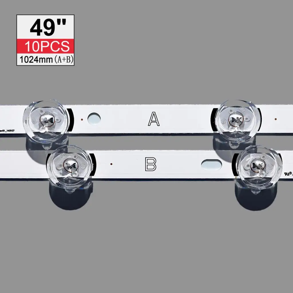 10  LED parr LIGInnotek DRT 3,0 49 &A/B 49LB5500 49LB550V 49LB5550 6916L-1944A 6916L-1945A 6916l-1788A 6916l-1789