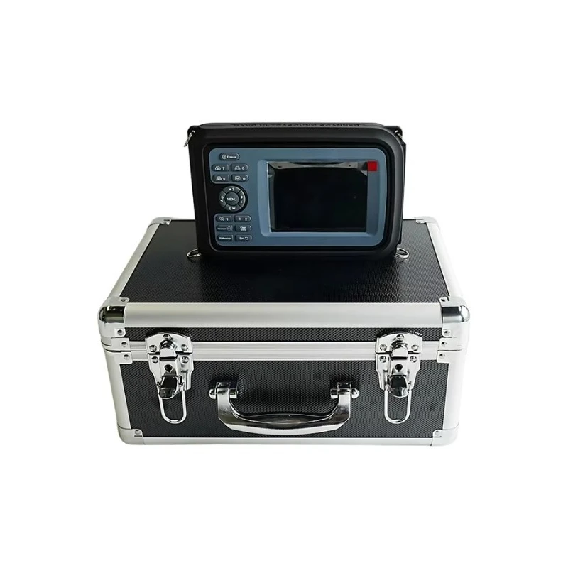 5인치 LCD 화면을 갖춘 휴대용 수의학 초음파 진단기(소 및 가축 진단용)