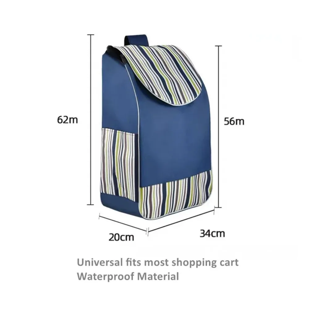 ALWAYSME 범용 방수 쇼핑 카트 가방, 쇼핑 카트용