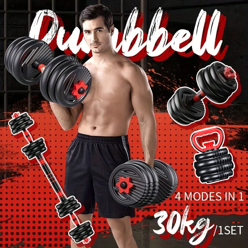 4-in-1 adjustable weight dumbell set 2