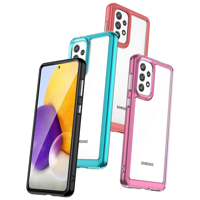 Vibrant Shockproof Protective Back Cover