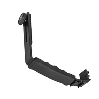 Camera Flash L Bracket  Hot Shoes Holder Mount Adapter Mount DV Microphone LED Light L Flash Bracket Hot Shoe Flash Bracket 2