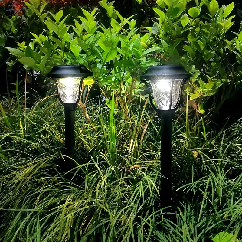 

Exquisite Courtyard Solar Power Light Lawn Lamps Ground-in type Garden Lighting LED IP65 Waterproof Design White/Warm Light