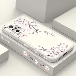 Bright Orchid Silicone Phone Case - Sleek and Stylish Protection Cover - Redmi Note 11E Pro (White)