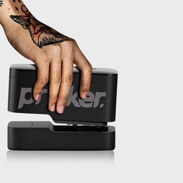 Handheld machine lets you print temporary tattoos in seconds at home... | Tattoo  printer, Temporary tattoo printer, Temporary tattoo maker