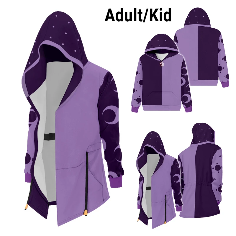

Adult/Kids The Owl Cos House Collector Cosplay Hoodie 3D Printed Sweatshirt Men Women Casual Pullover Hooded Jacket Coat