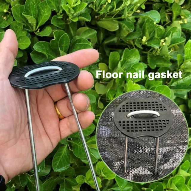 50/100 Darabos Műanyag Tömítések U Alakú Körömkert Kapcsokhoz Rögzítik - Image 2