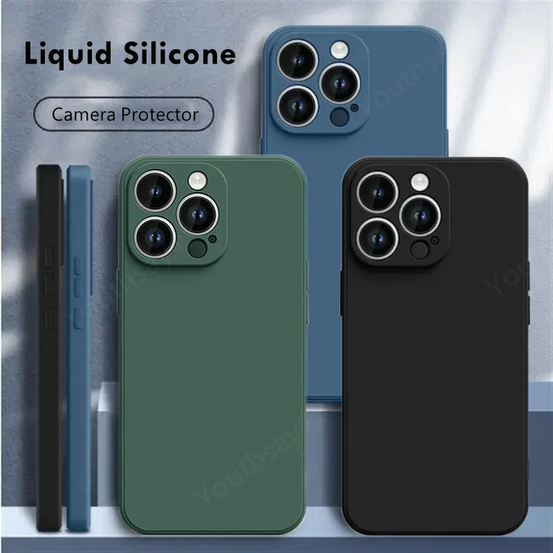 Coque Transparente En Silicone TPU Souple Pour IPhone, Coque Arrière