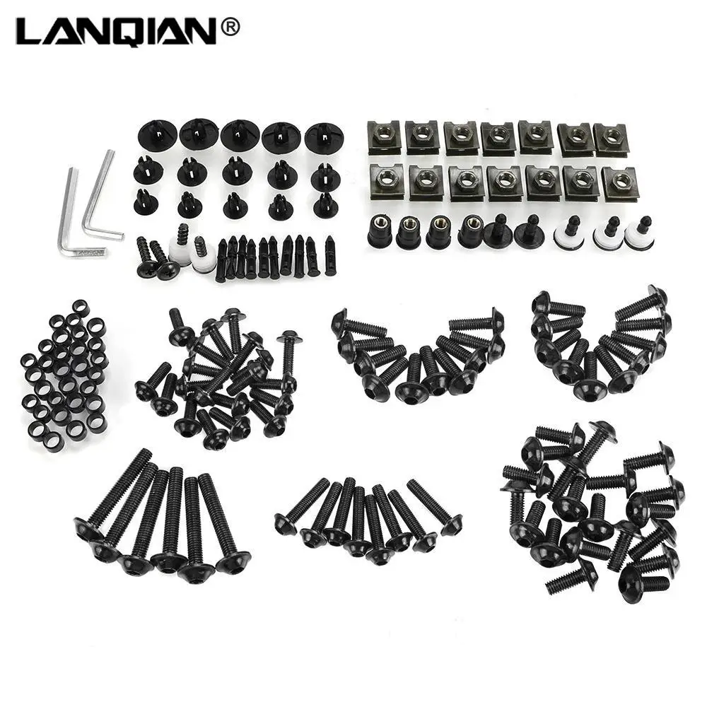 Per DUCATI 848 SCRAMBLER DIAVEL MONSTER 821 796 696 MULTISTRADA 1200 PANIGALE V4 Kit bulloni per carenatura CNC clip di fissaggio vite