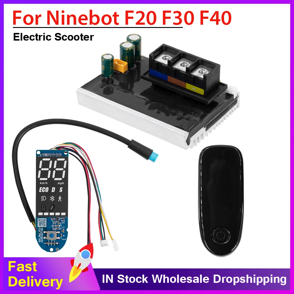 Display Cruscotto Per Monopattino Elettrico Ninebot – Schermo LCD Compatibile Con F40, F30, F20 – Custodia ABS - 4