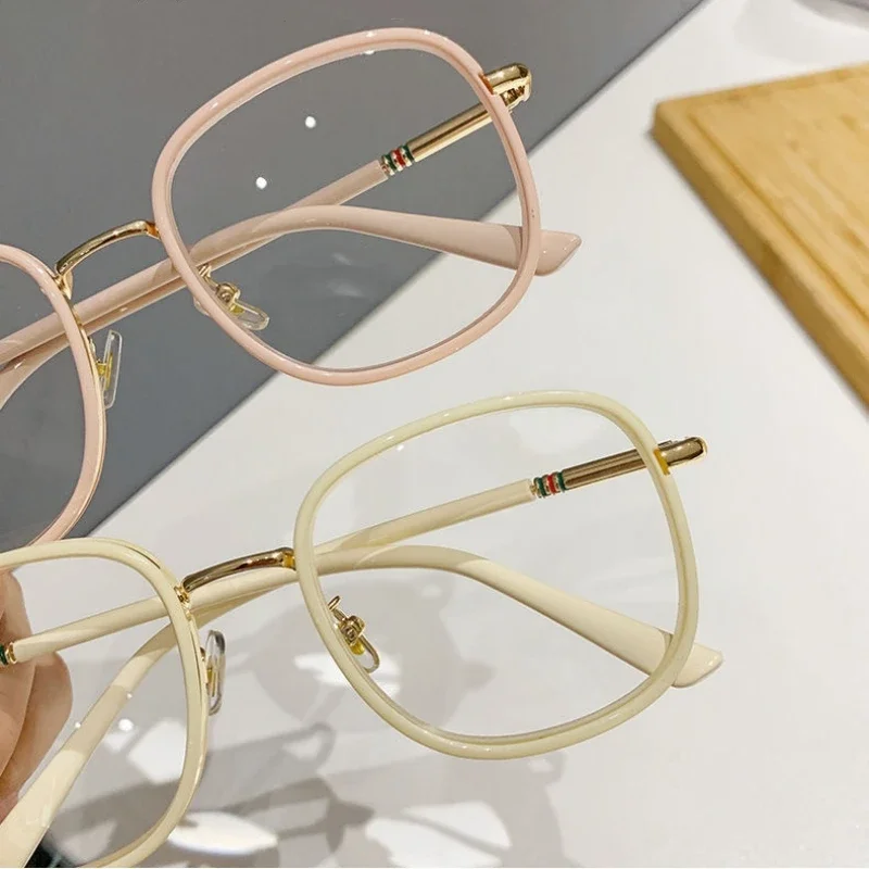 Ladies Square Reading Glasses Fashion Trend Presbyopia Glasses for Women Men Optical Prescription Farsight Eyeglasses 0 To +4.0 4