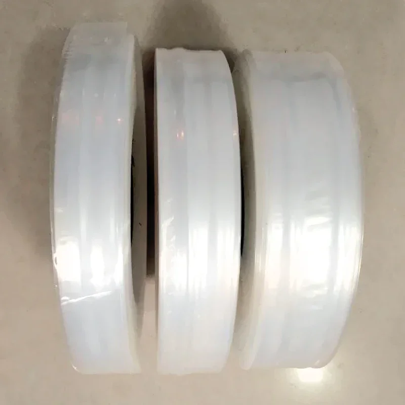 0.07mm PE 200Meter Roll Tube Transparent Long Strip Plastic Cylinder Bag Infinite Length Hardware narrow Pipe Packaging Bag Case 6