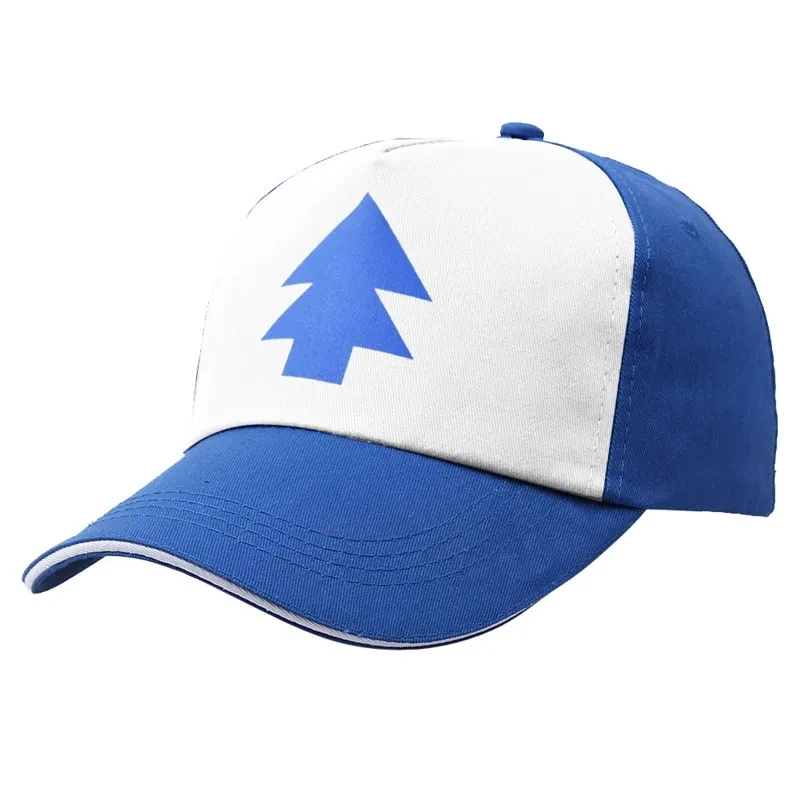 Cartoon Anime Pines Hats Baseball Caps Mabel Dipper Cosplay Canvas Adjustable Cotton Pine Sport Cap baseball caps cosplay hat baseball hat