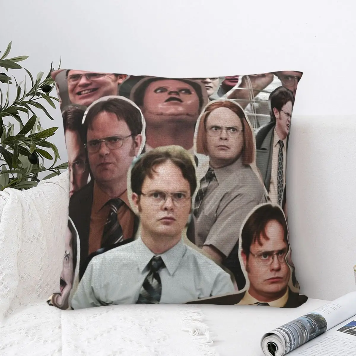 

Dwight Schrute декоративная подушка для офиса