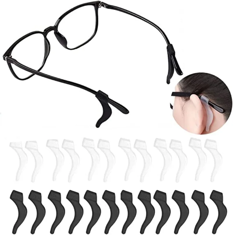 Anti-slip Ear Hook Glasses Leg Sleeve Bracket Fastener Eyeglasses Accessories,glasses anti slip sleeve,glasses retainer
