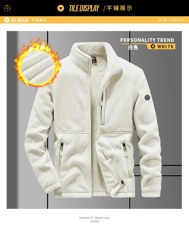 New New Mens Warehouse Jackets Men's Winter Warm Coats Fleece Thick Hooded Casual Cotton Coats Sportswear Plus Size Sweatshirts