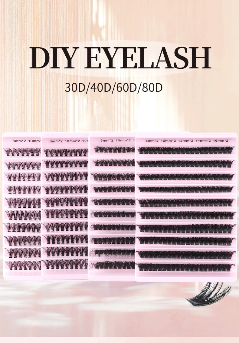 MIAOJIE DIY Eyelash Set Image 1
