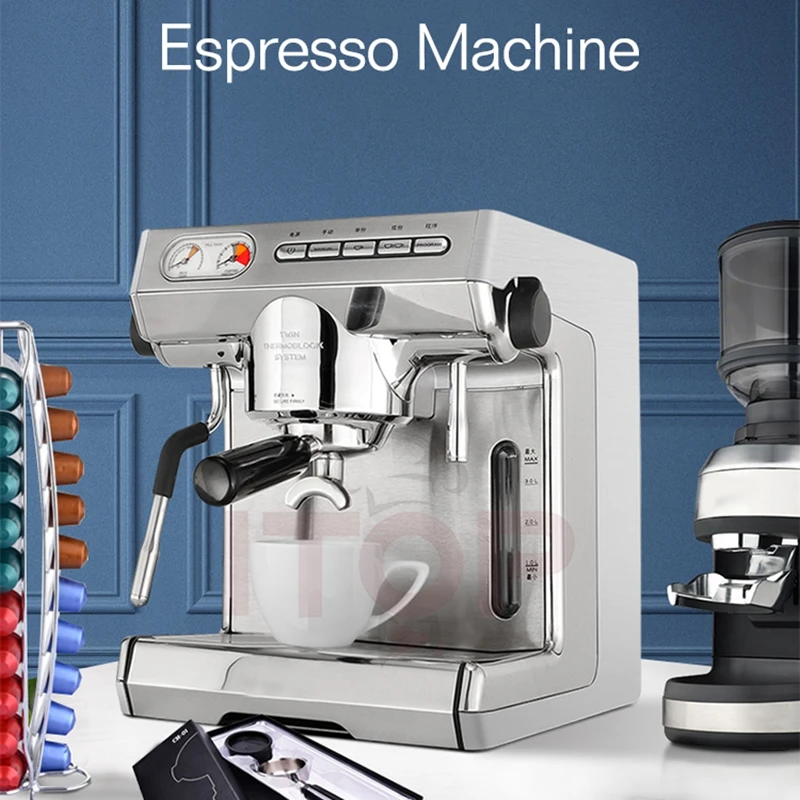 

ITOP 15 Bar Professional Espresso Maker with PID Home Three-in-one Coffee Machine for Espresso/Extract Tea/Capsule Coffee