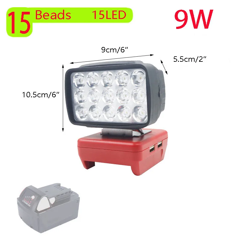 Milwaukee 2128-22 Lampe de travail led trueview 550 lumens | Outillage Mathieu