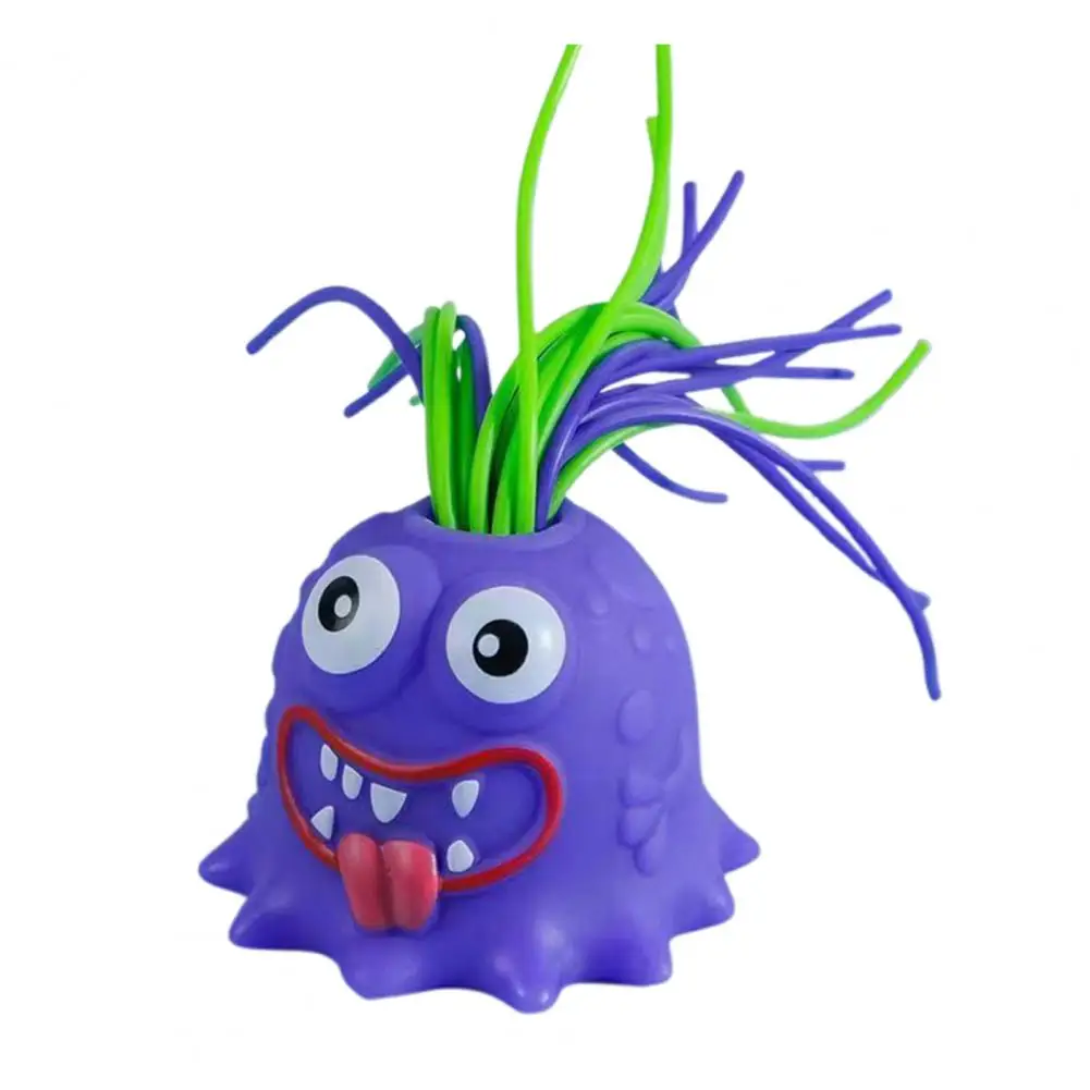 Boys Girls Hair Plucking Toy Colorful Hair Plucking Demon Toy for Stress Relief Anxiety Portable Fidget for Kids Teens