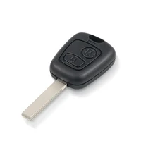 KEYYOU ทรานสปอนเดอร์ PCF7961 ชิป 2 ปุ่มรีโมทคีย์สำหรับเปอโยต์ 307 สำหรับซีตรอง C1 C3 ไร้กุญแจ 433MHZ HU83 ใบมีดกุญแจ 4