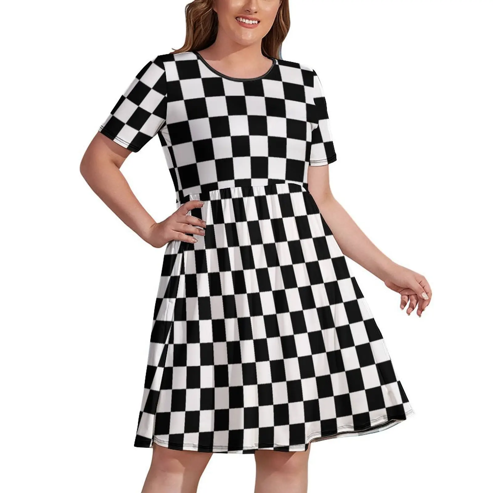 

Checkered Dress elegant party dresses for women 2024 summer outfits for women 2024 Women's skirt dresses for special events