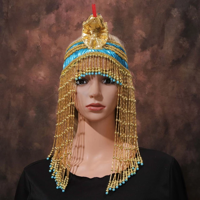 Antico egitto Cleopatra copricapo donna Halloween Cosplay egitto regina  serpente copricapo copricapo adulto Costume egiziano accessorio - AliExpress