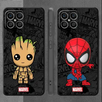 만화 마블 그루트 스파이더맨 케이스, 모토로라 모토 엣지 30 네오 엣지 20 라이트 엣지 30 퓨전 G 스타일러스 2022 원 퓨전 커버용